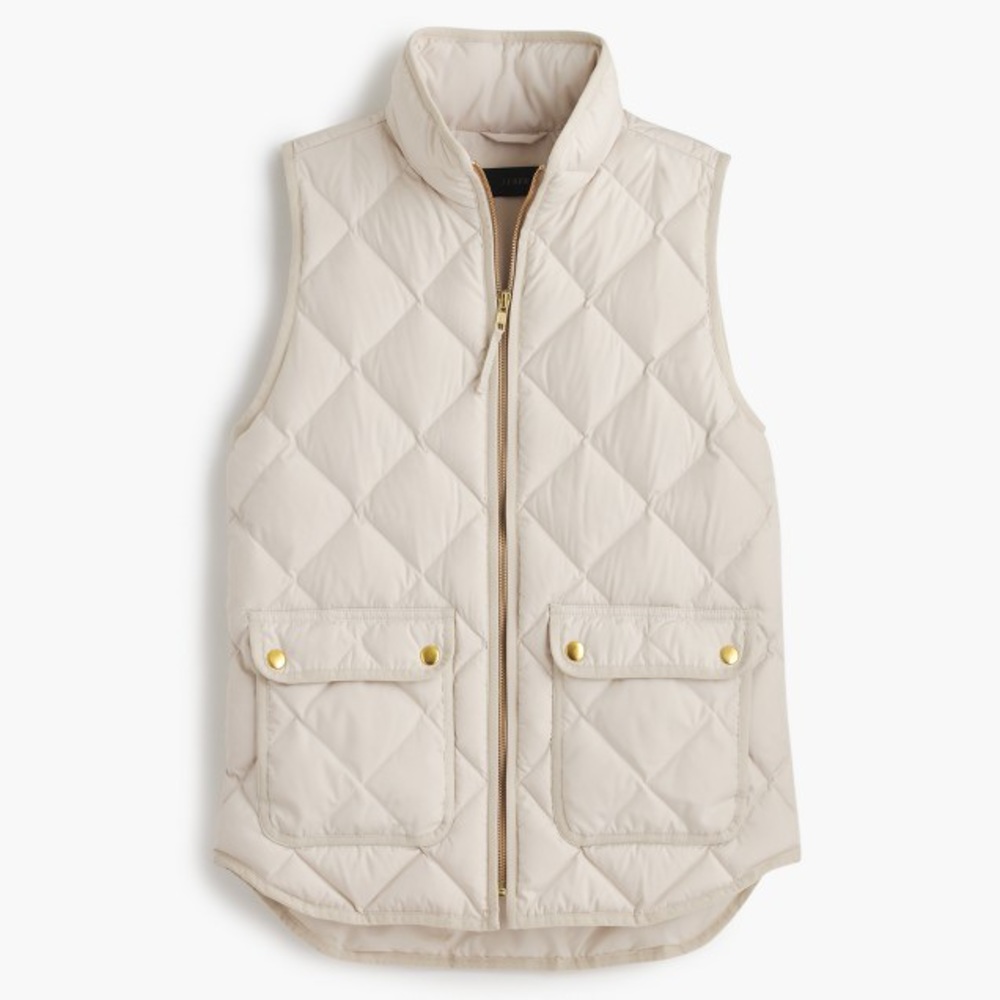 *NWT J Crew Quilted Excursion Vest
